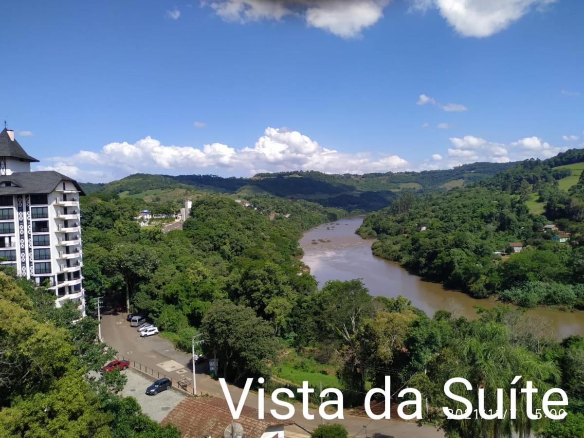 Melhor Vista E Localizacao Nas Termas Piratuba Kültér fotó