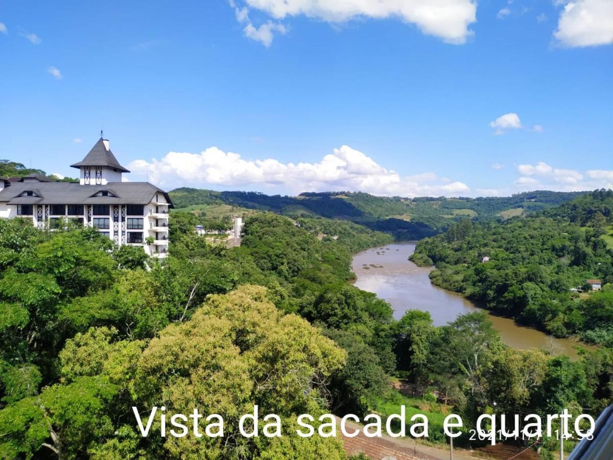 Melhor Vista E Localizacao Nas Termas Piratuba Kültér fotó